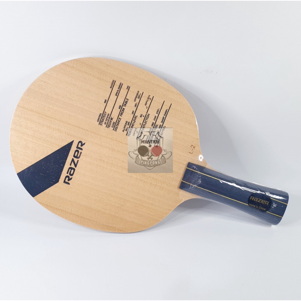 Razer L-2 - Kayu Bet Tenis Meja Razer L2 Carbon Blade 5+2 Ply