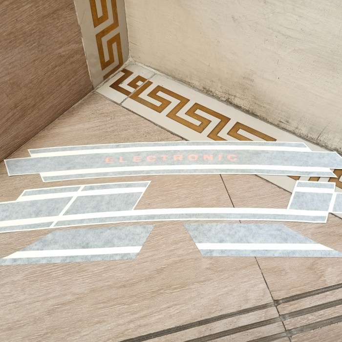 stiker body trim electronic vespa smallframe pts ET3 primavera ori cif