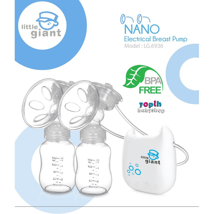 Little Giant Mini Electrical Breast Pump LG 6897 / Pompa Asi Electrik / Little Giant Estilo Breast Pump Manual LG 6932