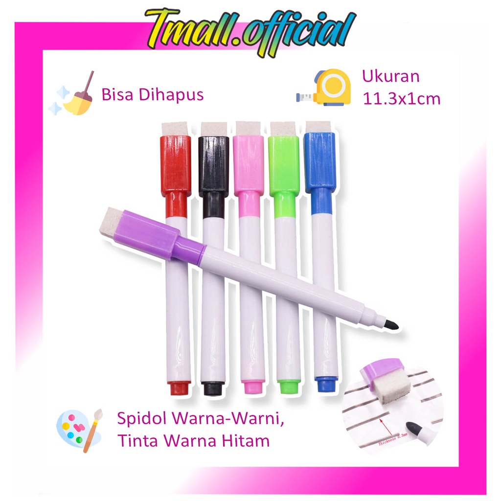 

❄ TMALL ❄ S001 SPIDOL BAN SPIDOL WHITEBOARD SPIDOL WARNA SPIDOL PAPAN TULIS SPIDOL WIPE CLEAN