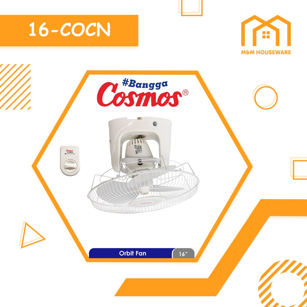 COSMOS KIPAS ANGIN ORBIT CEILING FAN 16COCN / 16-COCN 16 INCH ORIGINAL