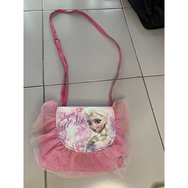Preloved sling Disney Frozen/tas anak Elsa Frozen/tas Disney
