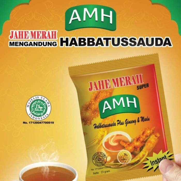 

Jahe merah super amh sachet 1 renceng