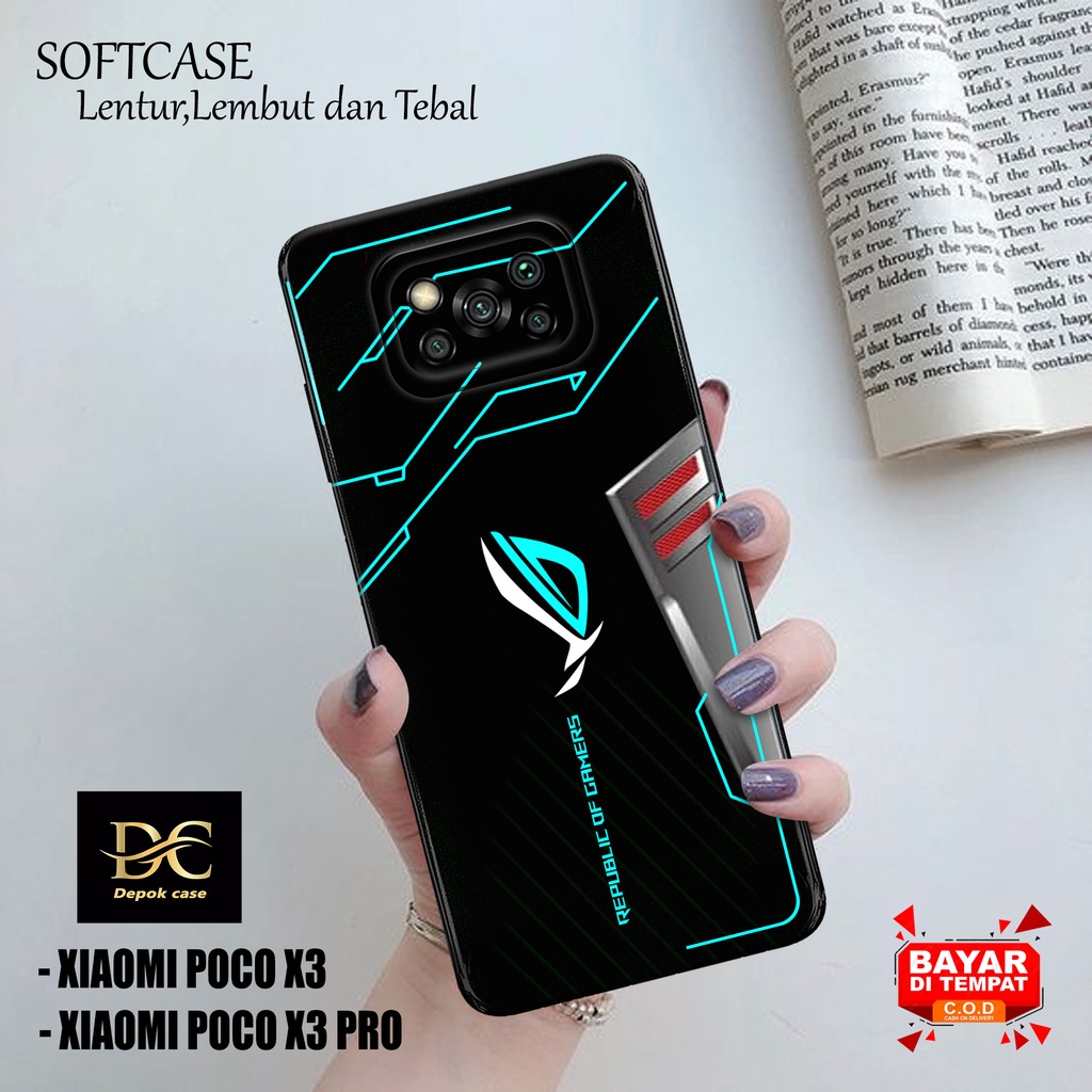 Depok case - Case Xiaomi Poco X3 / Poco X3 Pro Terbaru - Fashion Case GAMING - Casing Hp Xiaomi Poco