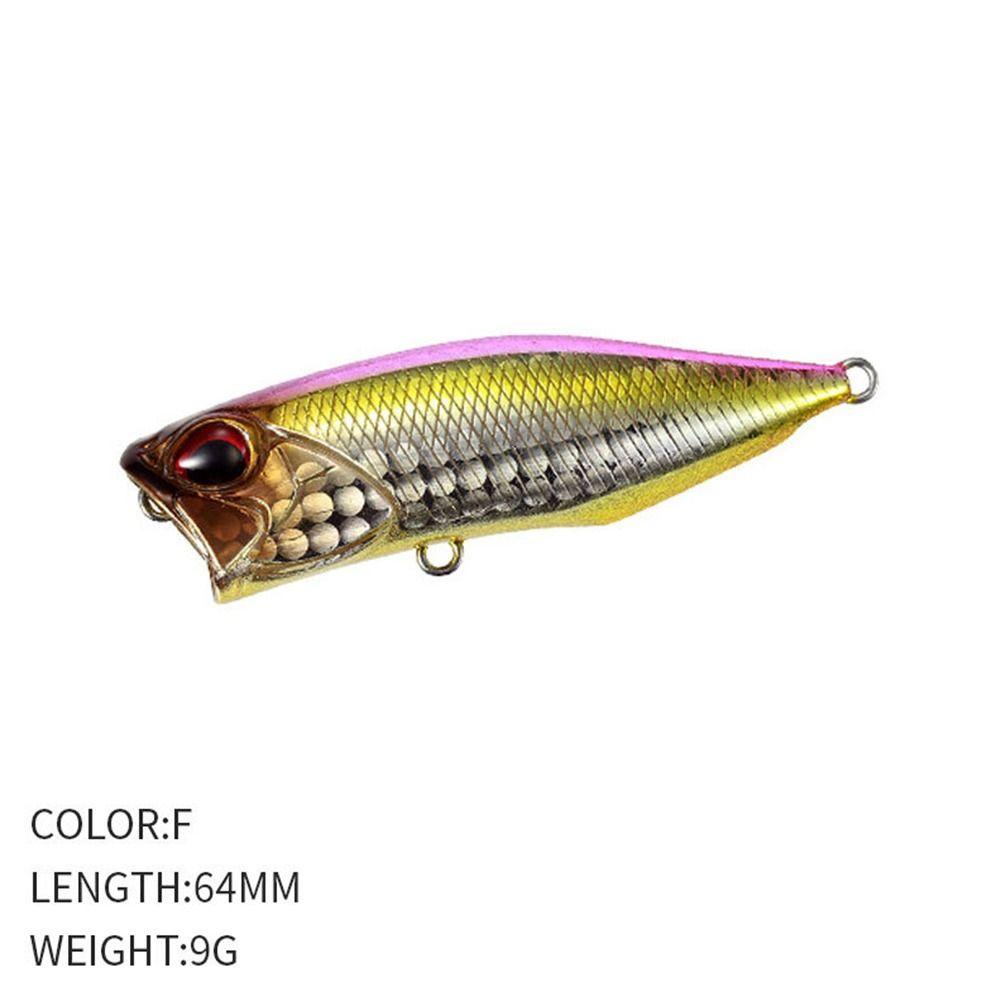 Top floating Minnow Baits 64mm/9g Crankbaits Striped bass Winter Mancing casting Panjang