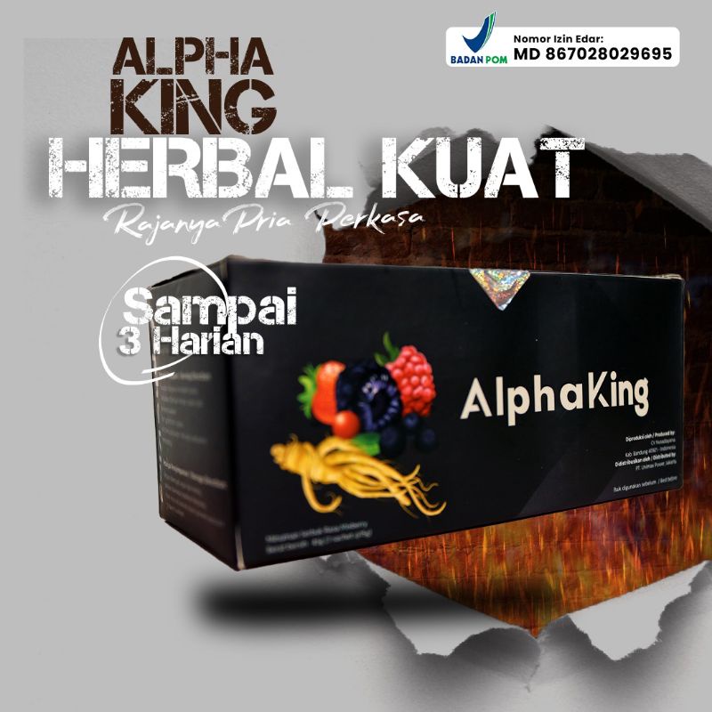 ALPHA KING, OBAT KHUSUS PRIA PERKASA