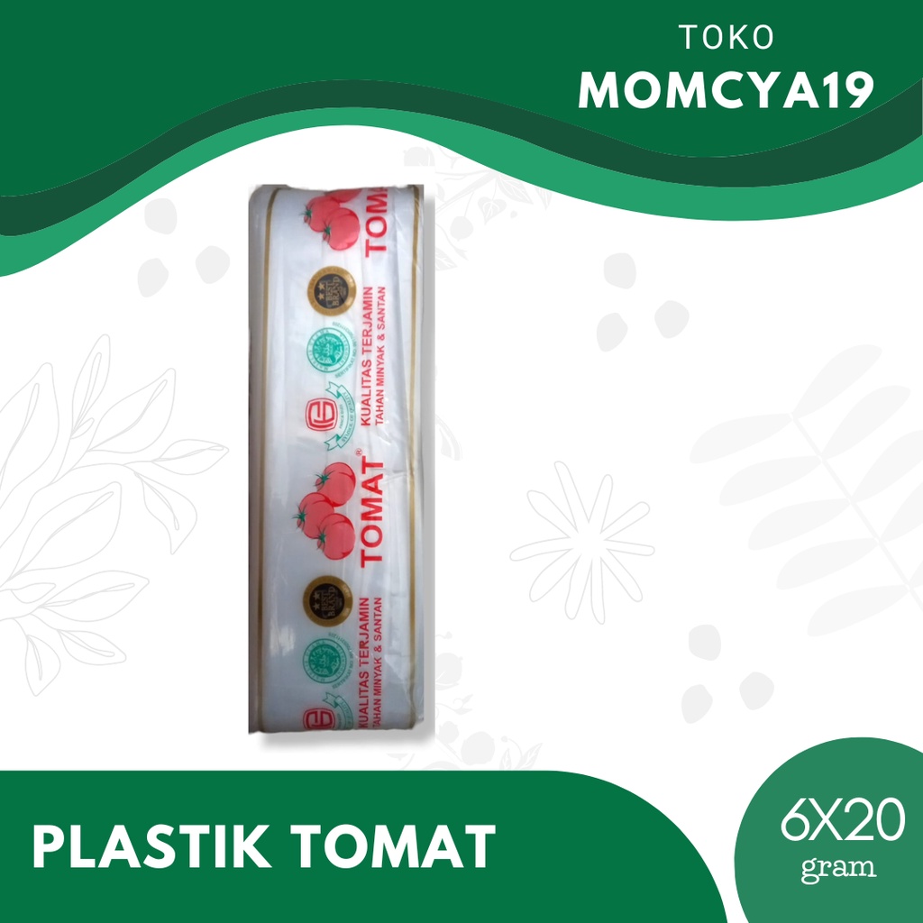 PLASTIK TOMAT 6X20