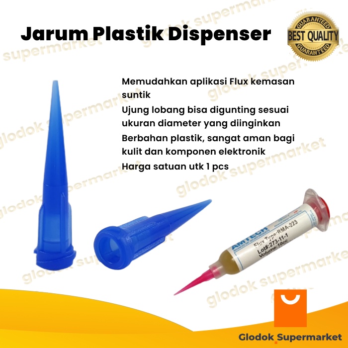 Jarum Plastik Dispenser Flux Amtech Corong Suntik Spuit Syringe