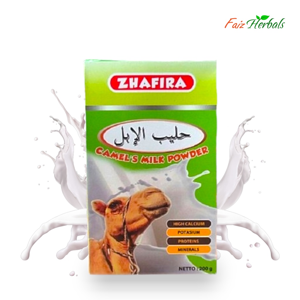 

Susu Onta Bubuk | Camels Milk Powder | Susu Onta Zhafira 200gr