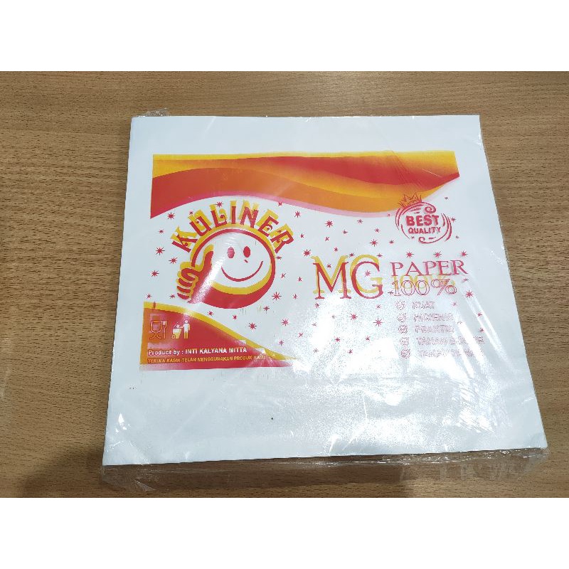 

Kertas Nasi /kertas pembungkus nasi/KFC/Buerger isi 100lembar