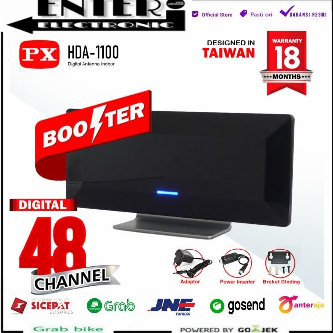 NEW PX ANTENA HDA1100 - PX INDOOR ANTENA TV DIGITAL HDA 1100 ANTENA DALAM