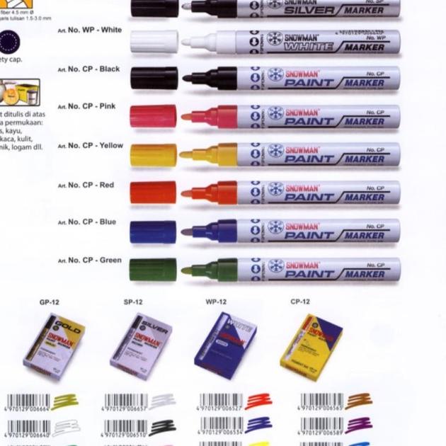 

SPIDOL SNOWMAN WHITE PAINT WP-12