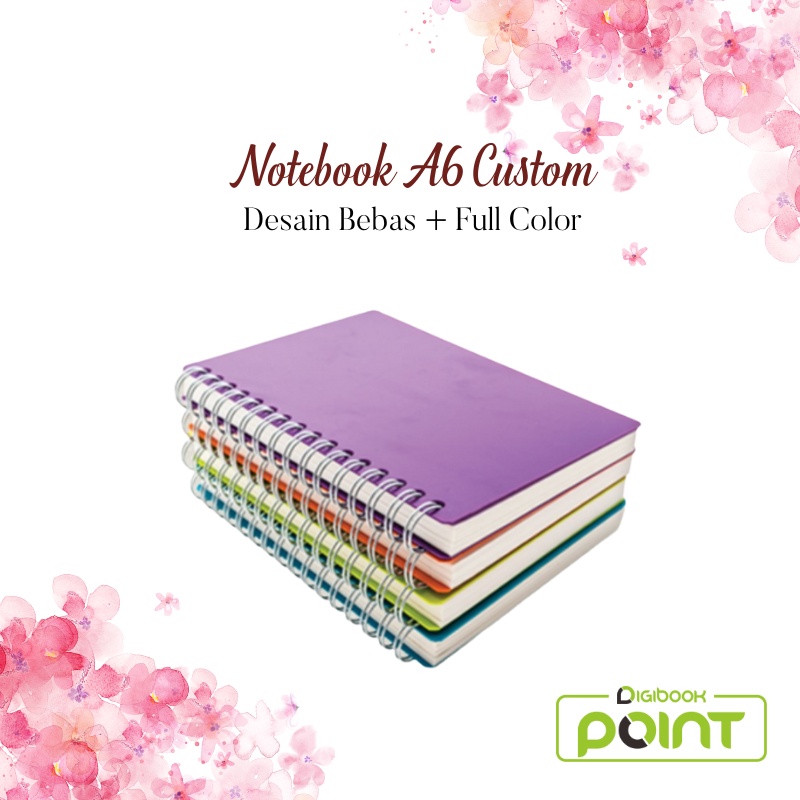 

Buku Agenda Planner/ Diary /Buku A5 Custom Hardcover Ring bisa custom - Isi 50 lembar,