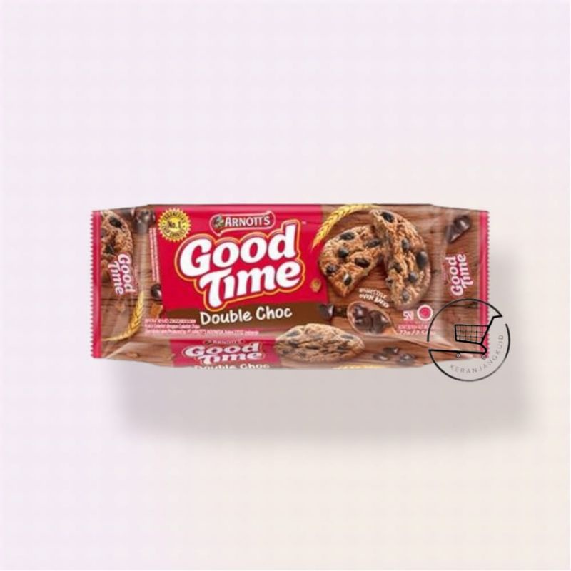 

Good Time Double Choc Chocochips Cookies 72 gr x 2 pcs