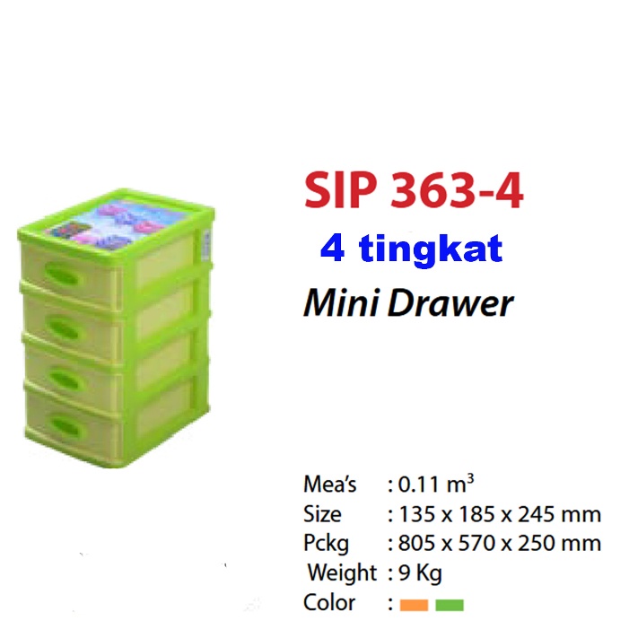 Laci Mini Container Victory Tingkat