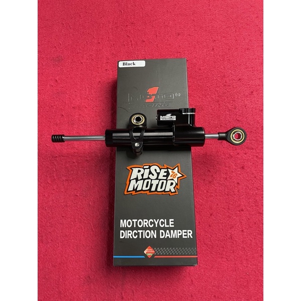 Stabilizer Stang Steering Damper Moto 1 Hitam M3