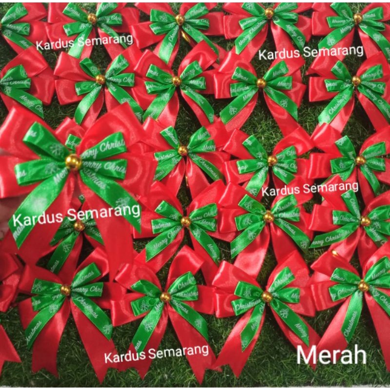 

PROMO&READY SIAP KIRIM!! PITA NATAL SATIN 2 SUSUN (PER PCS)