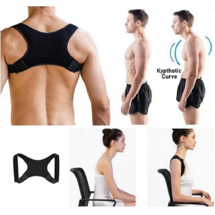 Ready Stock Hunchback Posture Sport Corrective Belt Korset Penegak Punggung Bungkuk