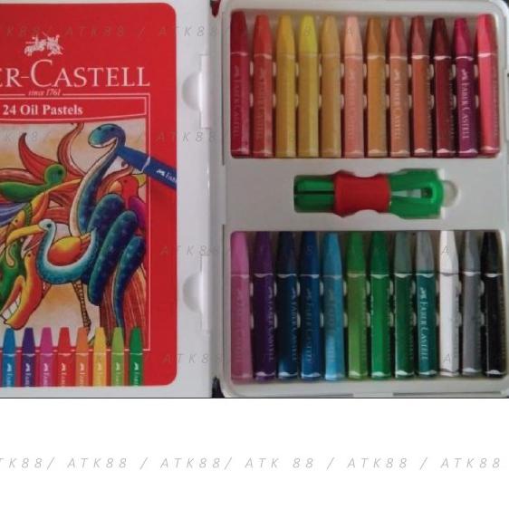 

Hexagonal Oil Pastel 24 Pcs (#120089) / Crayon faber castell