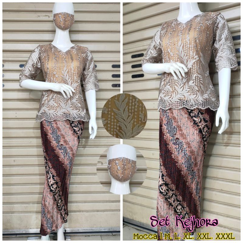 SET BLOUSE KEBAYA TILE KEJORA KEBAYA KEBAYA PESTA KEBAYA KONDANGAN KEBAYA MODERN SET KEBAYA WISUDA KEBAYA BRUKAT