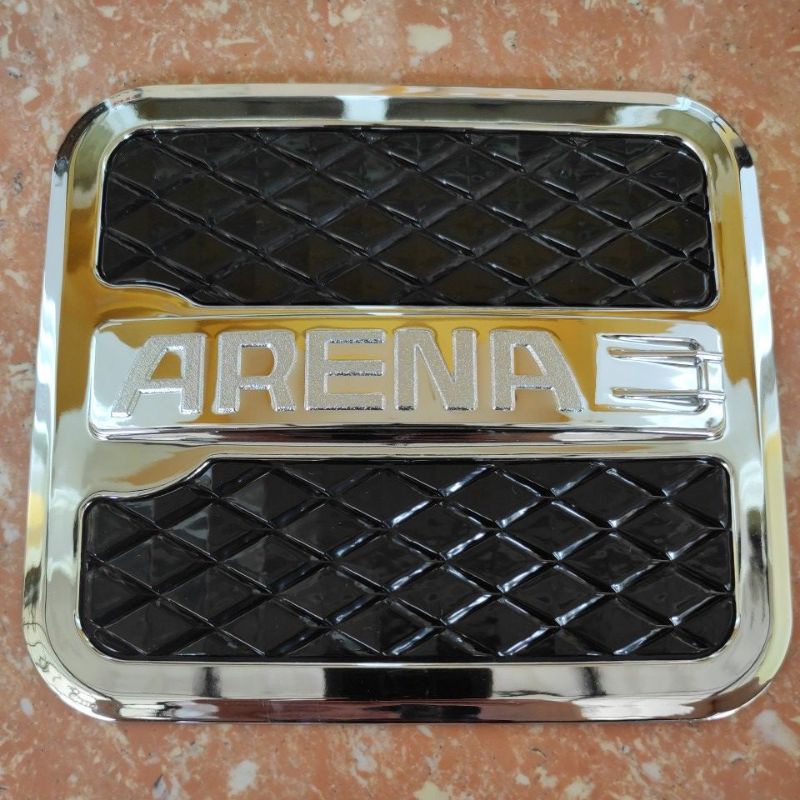 cover tutup tangki bensin Suzuki apv arena avp GL hitam CHROME CROME tempel