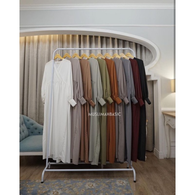 [READY STOCK] MEDINA DRESS MUSLIMAH BASIC