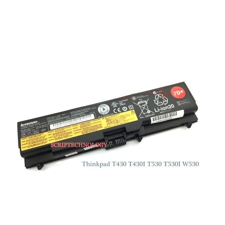 Baterai Ori Lenovo ThinkPad L430 L530 T430 T430i T530 T530i W530