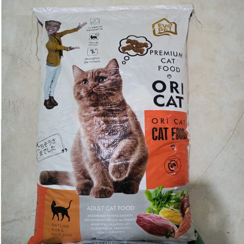 EXPEDISI Makanan Kucing Oricat Adult Kibble Ikan 20KG / Ori Cat Adult Kibble Ikan 20KG