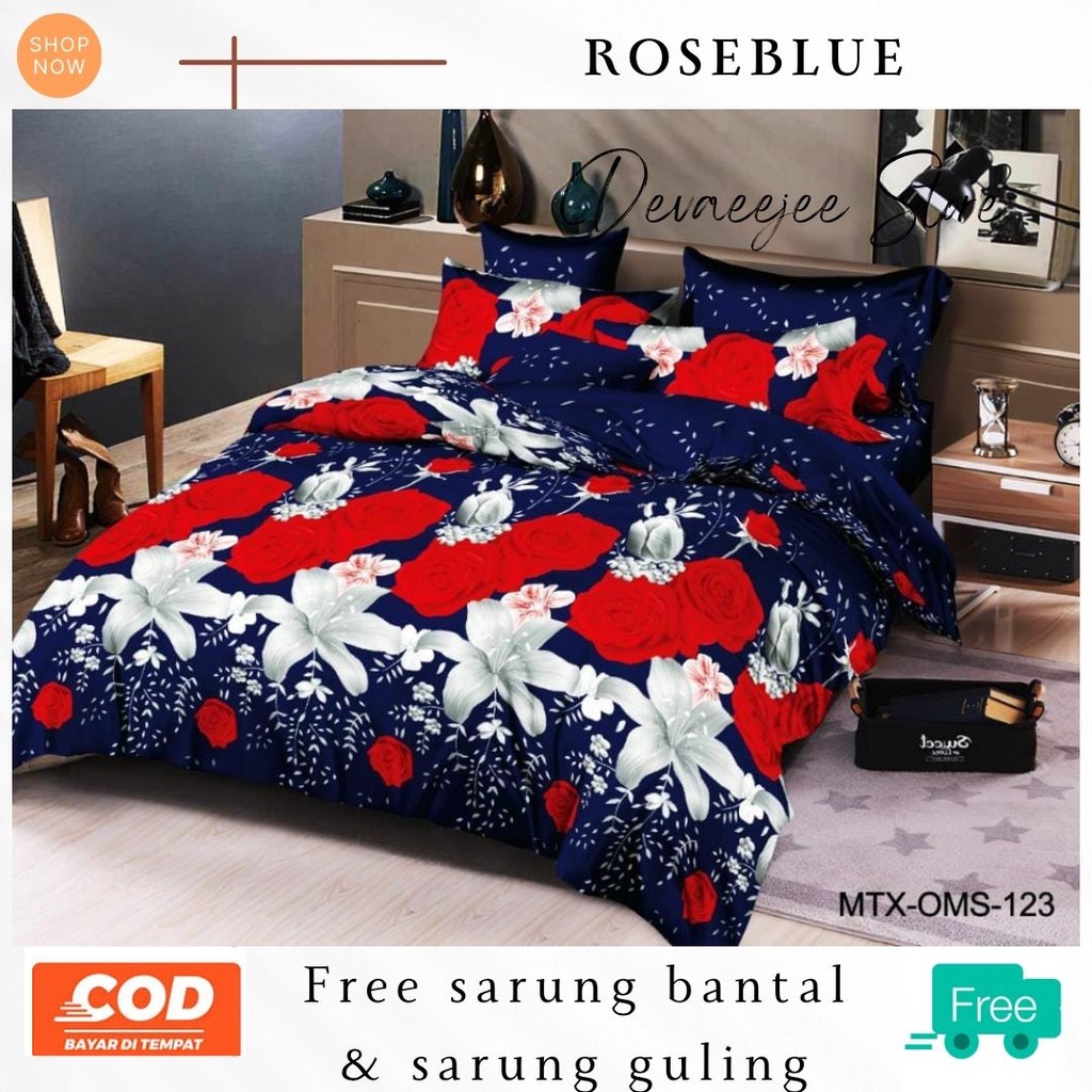 SPREI BUNGA TULIP HIJAU MOTIF BUNGA UKURAN 180X200 MOTIF BUNGA TERLARIS TERMURAH