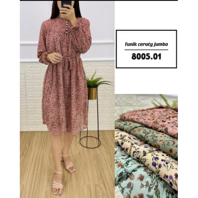 Tunik jumbo ceruty premium.