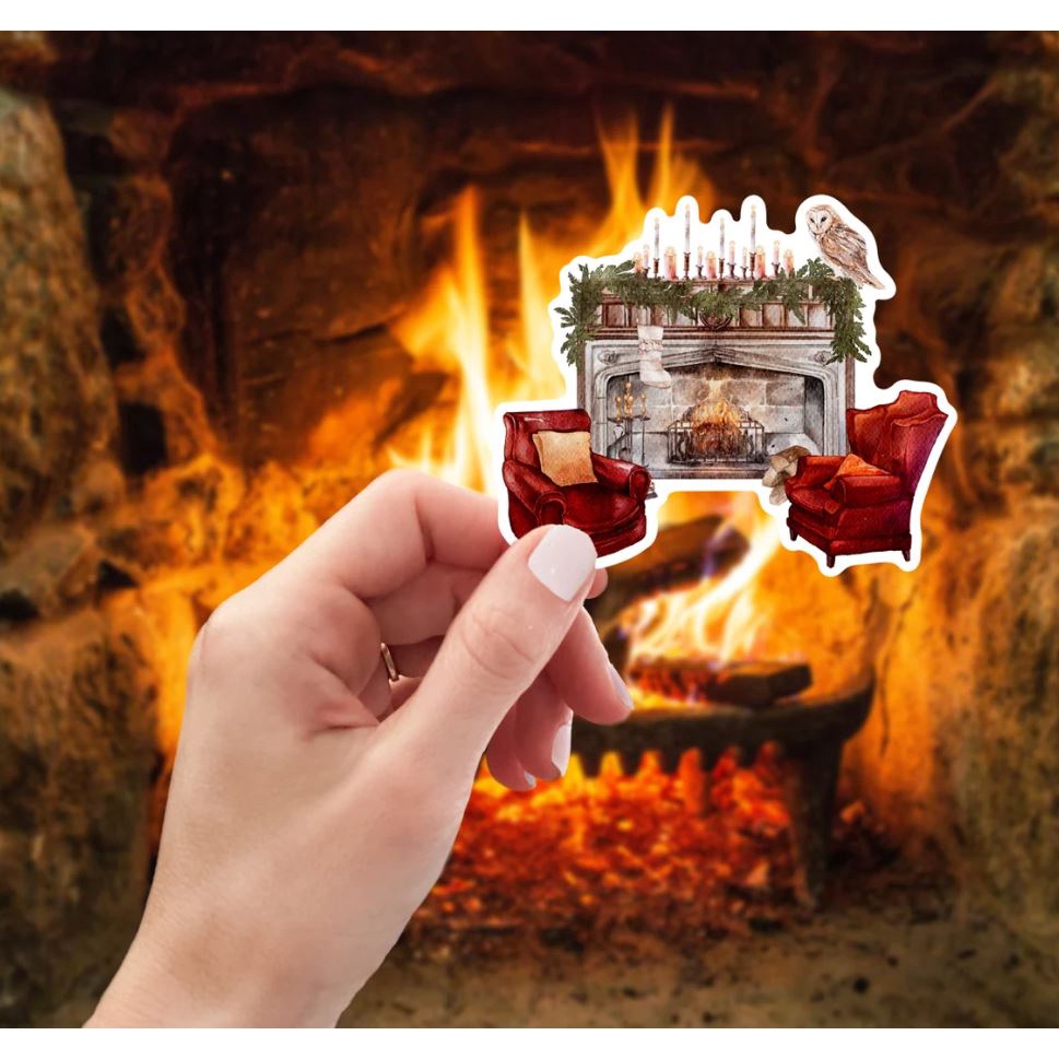

Stiker Harry Potter Wizarding Christmas Fireplace - Die Cut Sticker | Dekorasi Handphone Harry Potter, Jurnal Harry Potter, JOURNAL STICKER Harry Potter, MOBILE STICKER, CUTE STICKER, Harry Potter STICKER, Festive School, Magic