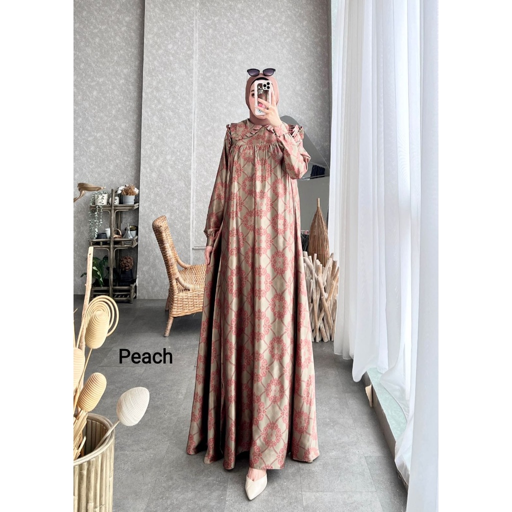 Gamis Haniyah 2 Original Maxy Terbaru / Gamis Dewasa Maxy