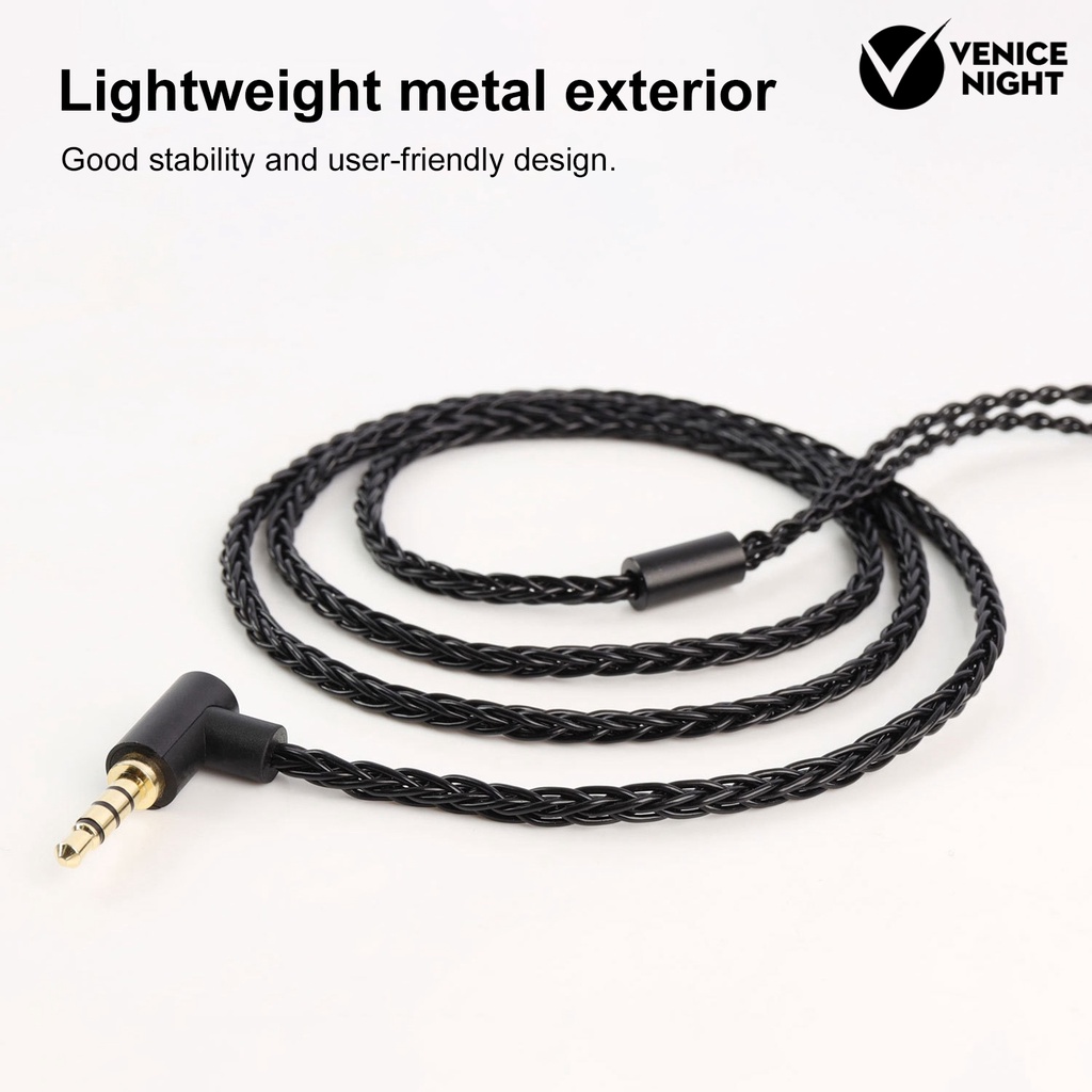 (VNEP) (Berkabel) Kabel Headphone Jalinan Tembaga Tahan Aus JCALLY dengan Pin B/C/MMCX