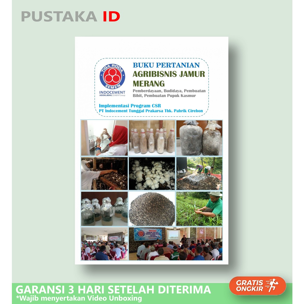 Buku Pertanian Agribisnis Jamur Merang