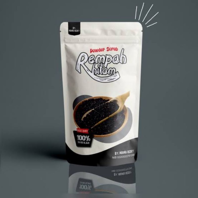 LULUR REMPAH HITAM BY MAMA REZKY 20gr