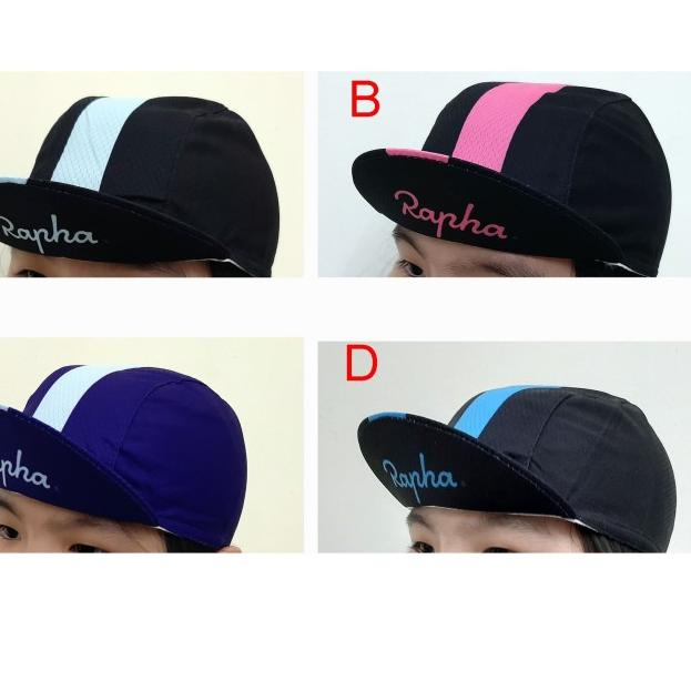Topi Sepeda Cycling Cap Rapha KW - C.BiruTua-BiruM