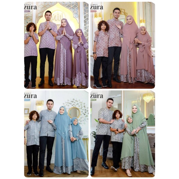 SUDAH PESANAN‼️Sarimbit Azzura by Luvena