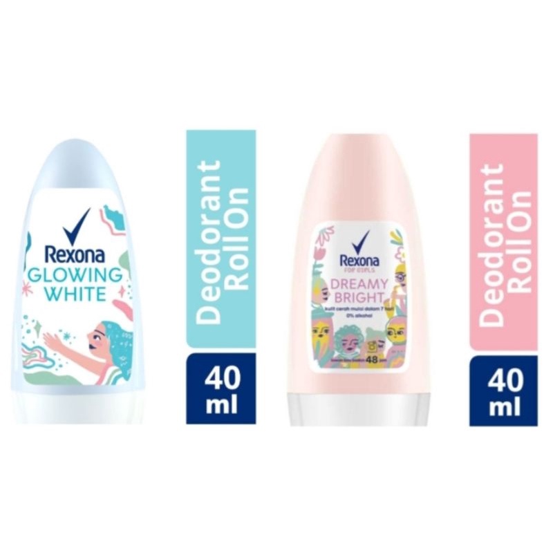 Rexona Deodorant Roll On Dreamy White 40ml