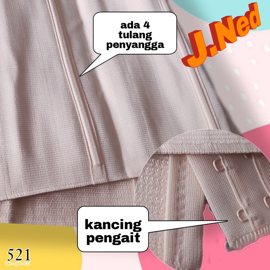 J521 Golden Nick/Yutind Stagen Korset Wanita, Korset Pelangsing, Korset Melahirkan Size M - XXXL