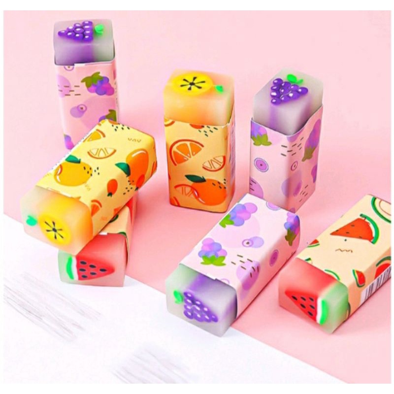 

Penghapus Pensil Motif Buah Murah / Fruits Eraser