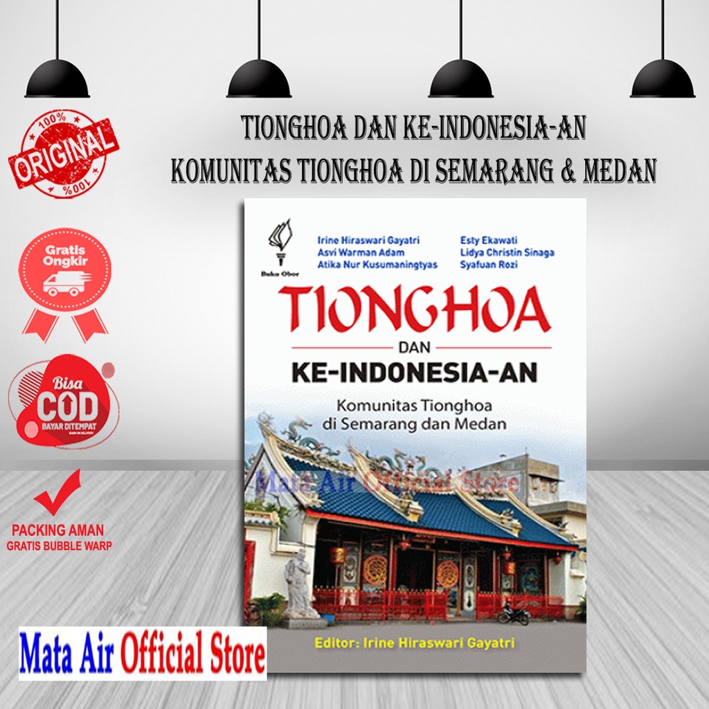 BEST SELLER ORIGINAL TIONGHOA & KE-INDONESIA-AN KOMUNITAS TIONGHOA DISEMARANG & MEDAN - BUKU OBOR