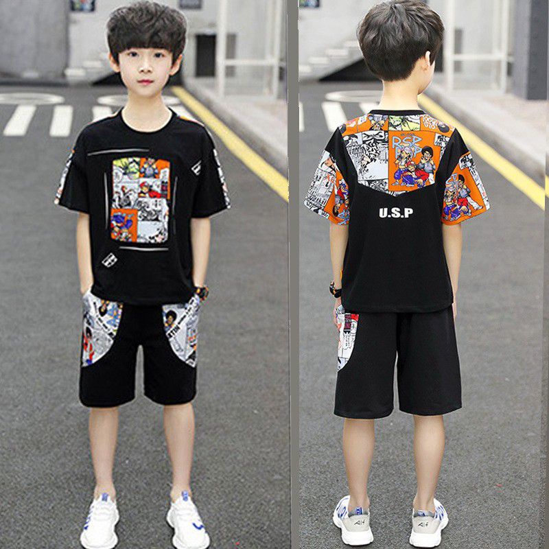 (LOLI-JKT) BOY-71 SETELAN ANAK COWOK KIBOW SIZE 110-160