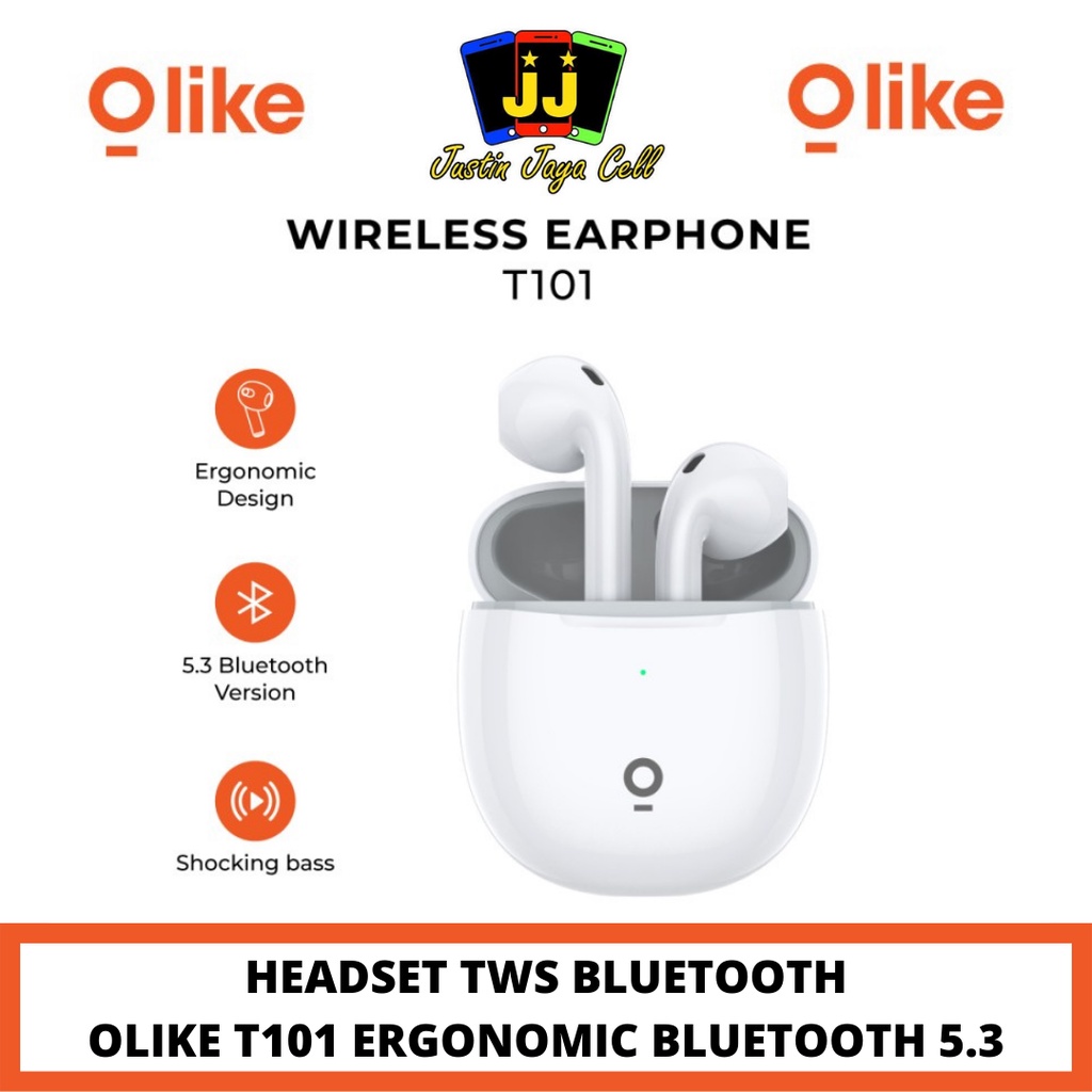 TWS Bluetooth 5.3 Olike T101 Shocking Bass Ergonomic Design