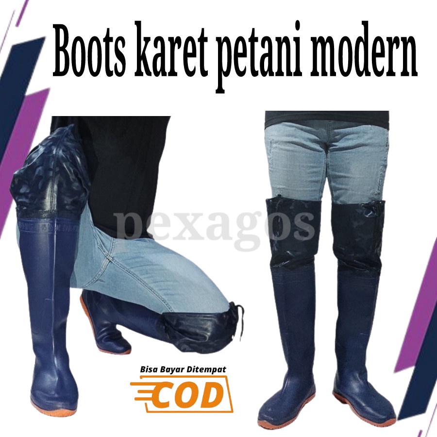 SEPATU BOOTS SAWAH PETANI KOREA ANTI KEONG PANJANG SEPATU BOOT KARET SEPATU BOT KOREA