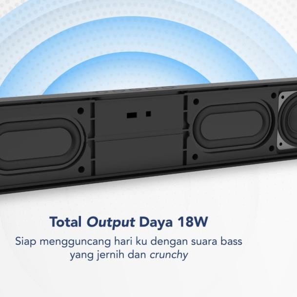 SPEAKER Soundbar BLUETOOTH 5.0 OASE S5 Dynamic Audio Bass - ORIGINAL - OASE S3 - 10W