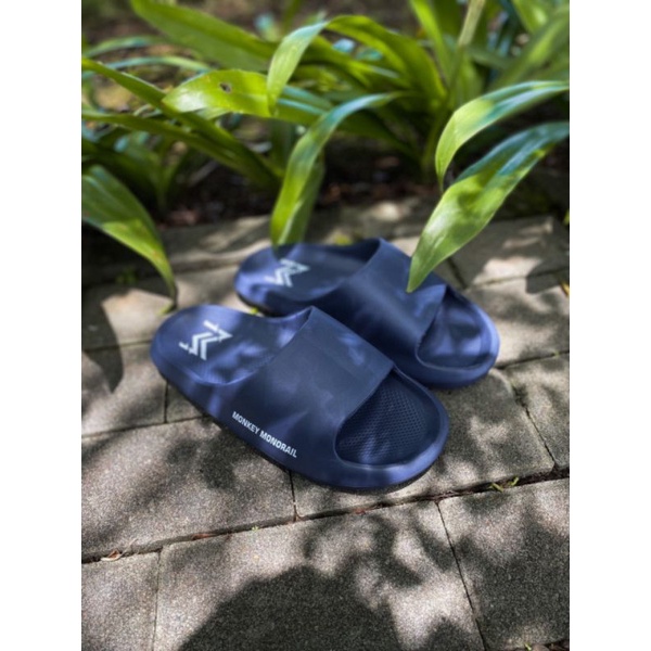 Sandal Slip On Pria Sendal Selop Ringan Anti Slip