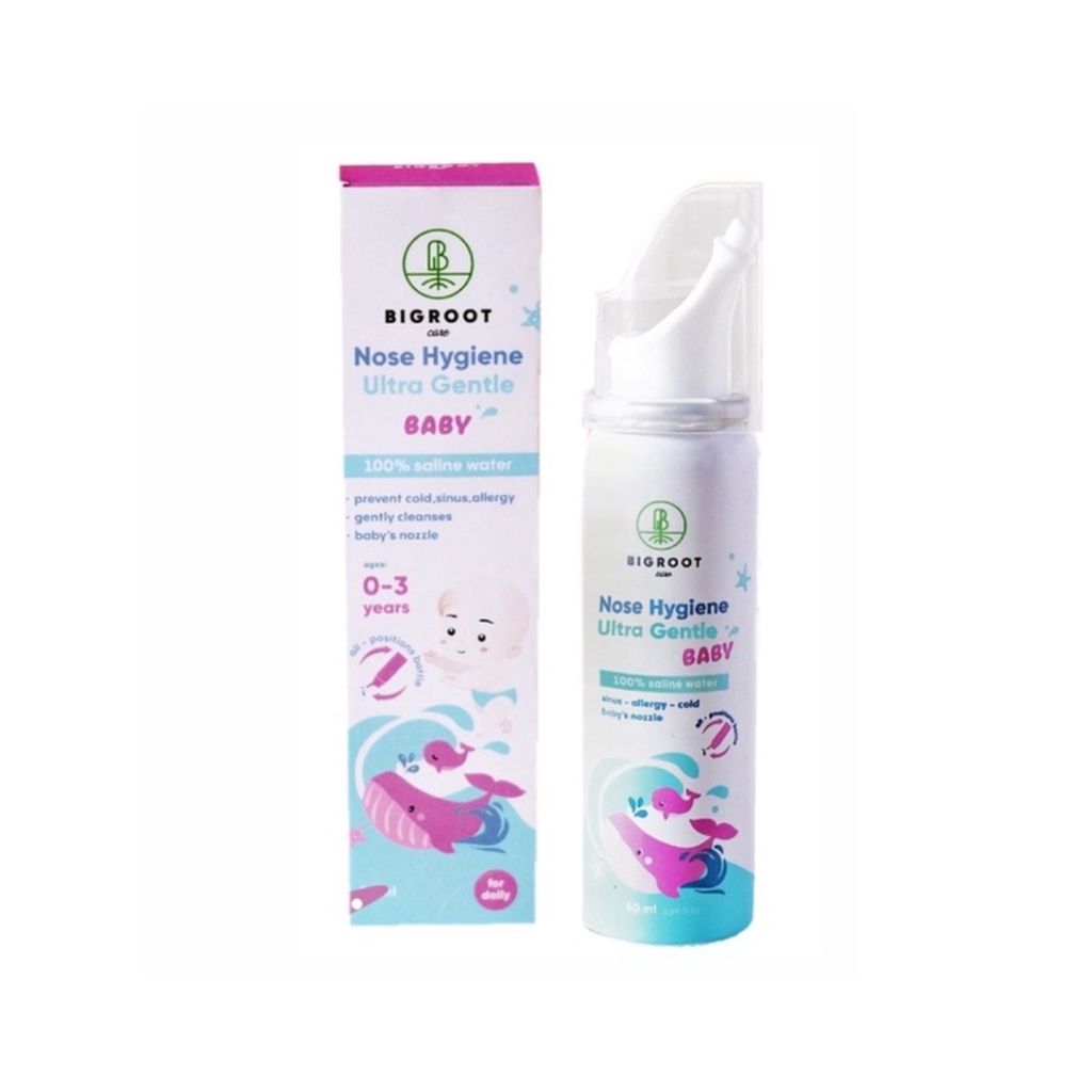 Bigroot Nose Hygiene Ultra Gentle Baby Pembersih Hidung Bayi 50ml