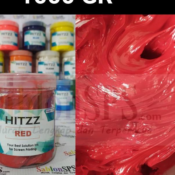 

TINTA PLASTISOL MERAH DISTRO CLOTHING 1KG