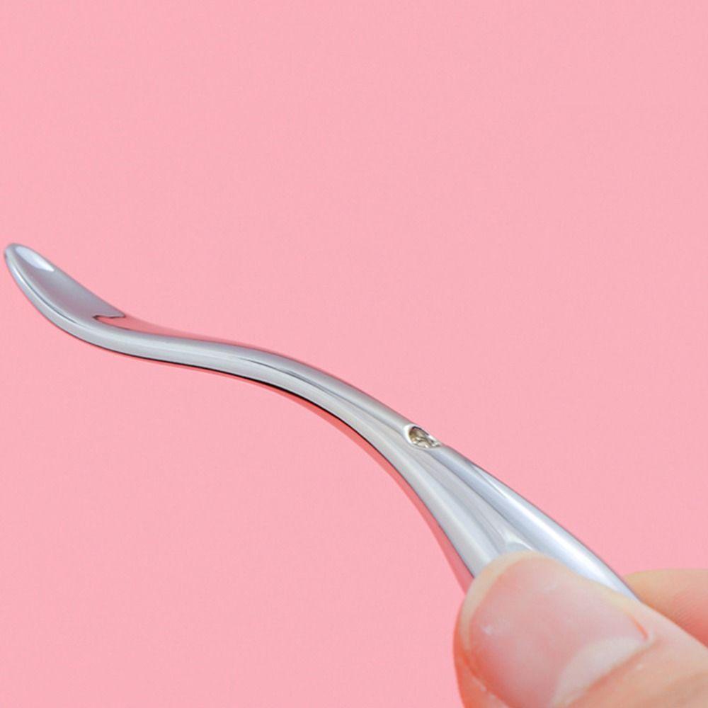 Aplikator Krim Mata Agustina Mini Warna Gold Silver Eye Roller Face Eyes Lifting Eye Beauty Apparatus Alat Perawatan Kulit Wajah