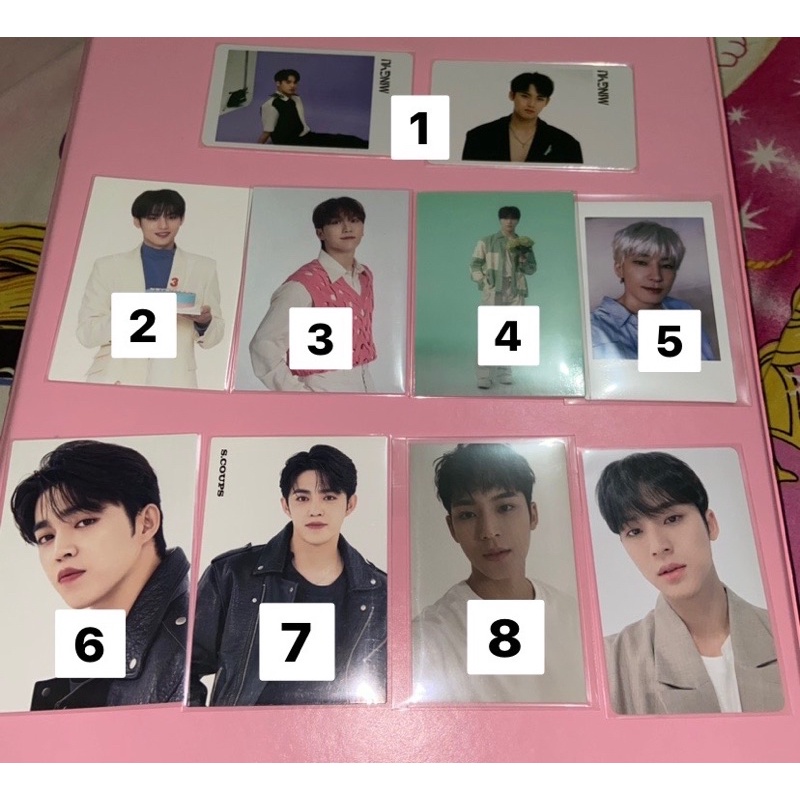 TC JP SEVENTEEN HARE HANABI PENDANT POWERCIRCLES MINGYU SCOUPS WONWOO